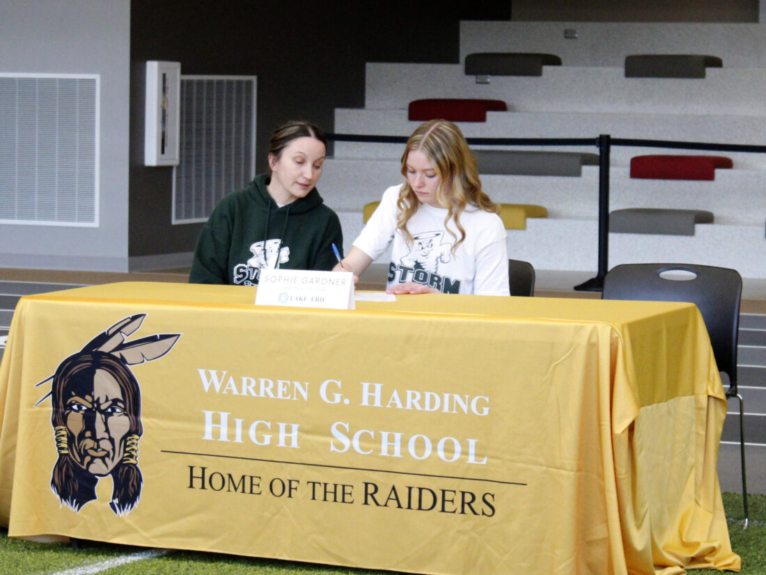 Warren Roca Erie Warren G. Harding standout Sophie Gardner signs LOI to attend Lake Erie ...